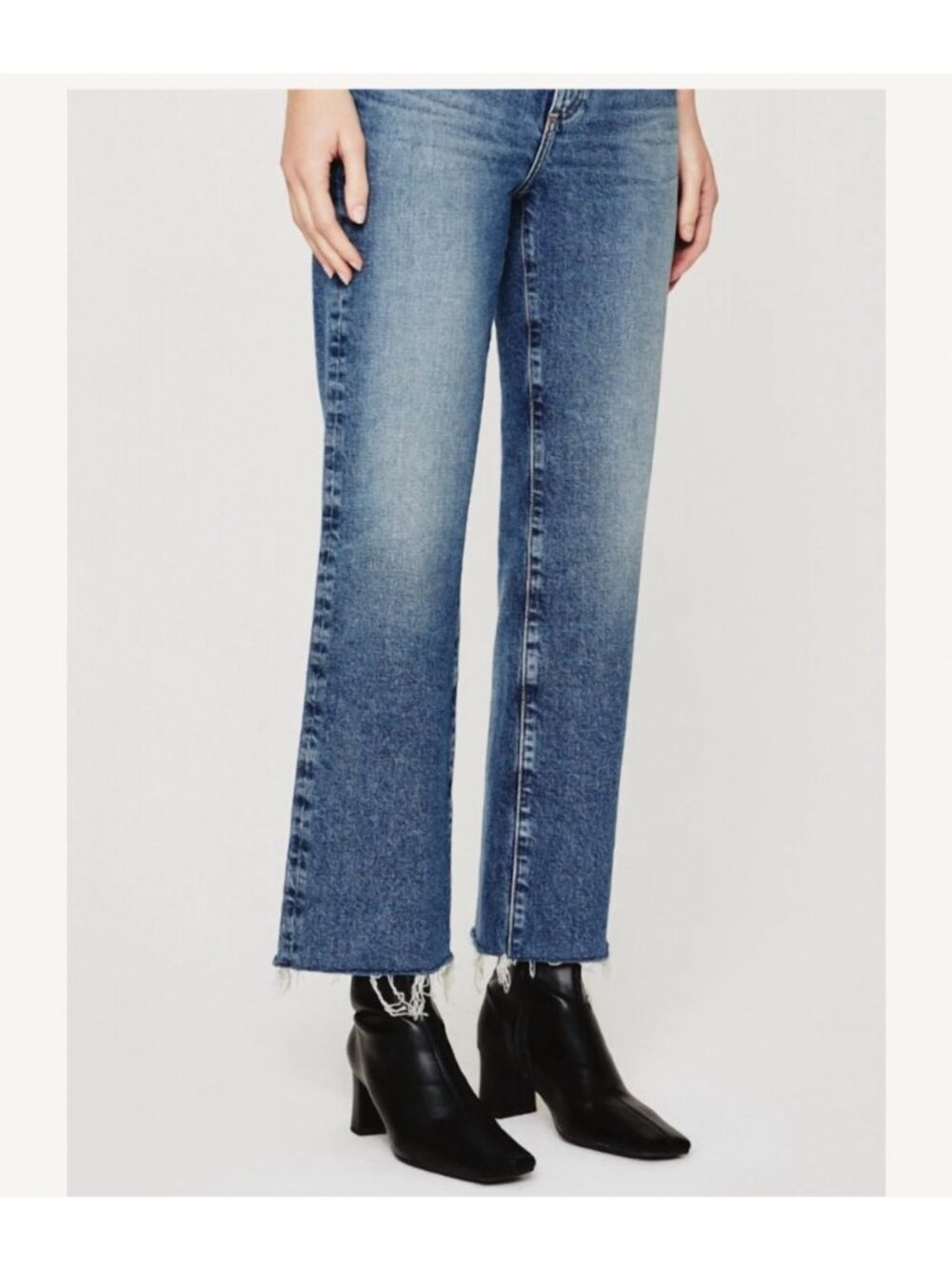 AG Adriano Goldschmied Jeans Womens Size 26 Kinsley Medium Rise Crop Denim